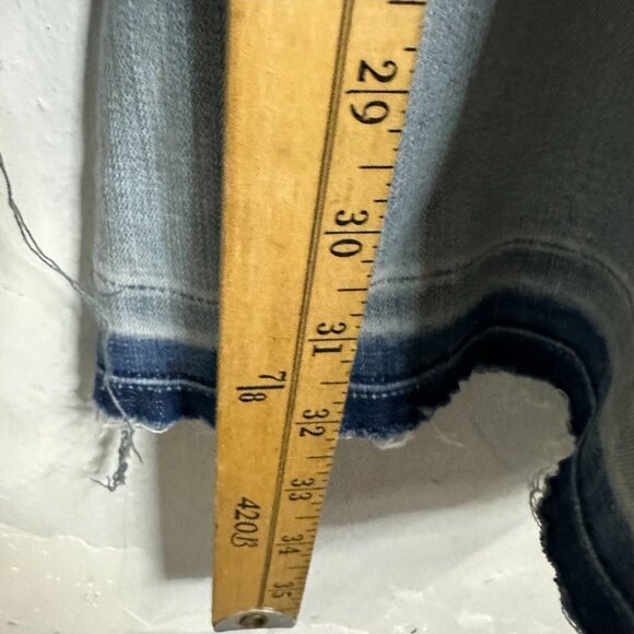 We the Free Extreme Flared Bell Button Fly Jeans Womens 30 Light Wash - Picture 12 of 15